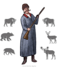 Nobleman surrounded by animalia superiora